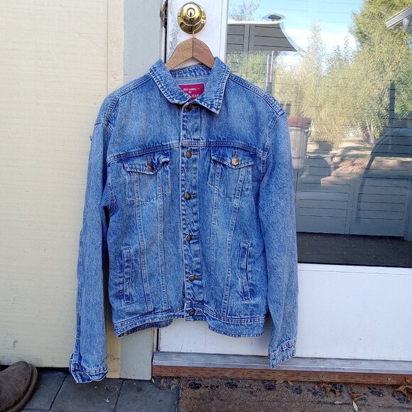 Blue denim jacket Men's Large (Red Label) - Picture 1 of 3